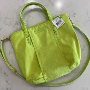 NWT Vera Bradley Citrine Preppy Poly Satchel